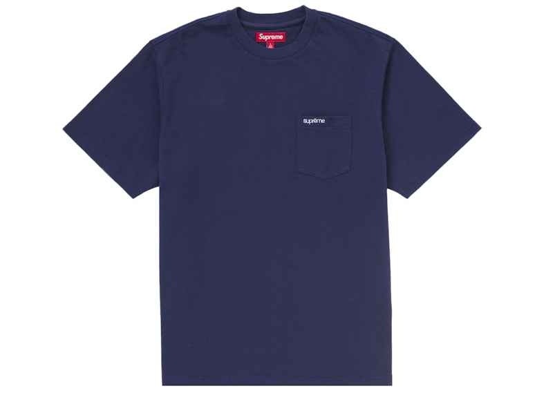 Supreme S/S Pocket Tee (FW24) Navy