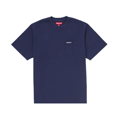 Supreme S/S Pocket Tee (FW24) Navy