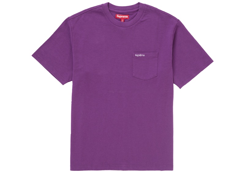 Supreme S/S Pocket Tee (FW24) Purple