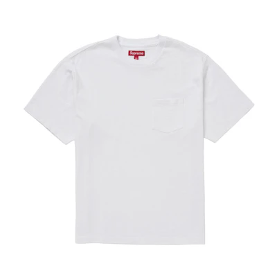 Supreme S/S Pocket Tee (FW24) White