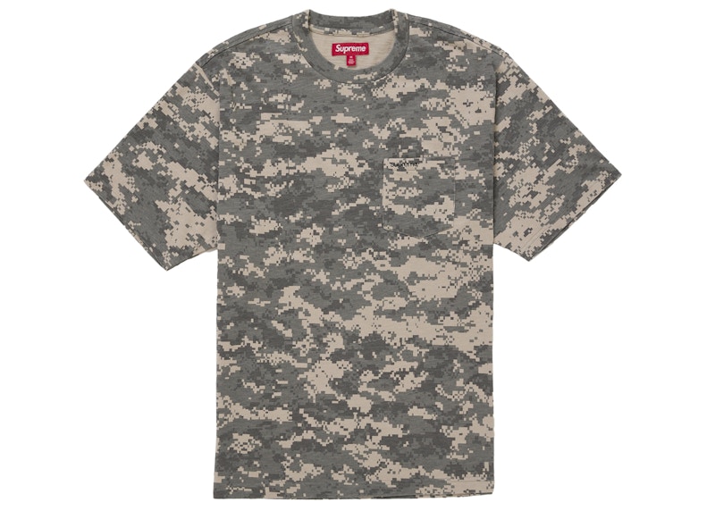 Supreme S/S Pocket Tee (FW25) Digital Camo