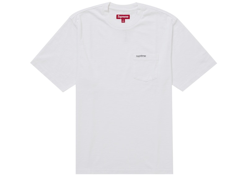 Supreme S/S Pocket Tee (FW25) White
