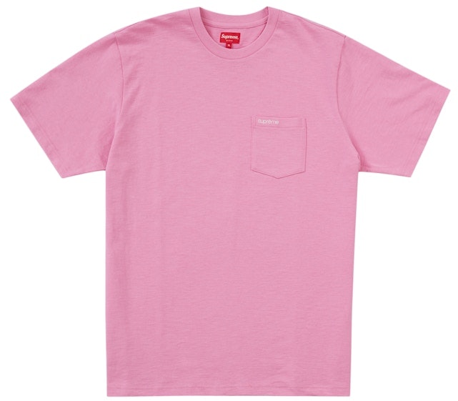 supreme-s-s-pocket-tee-ss-22-bright-pink