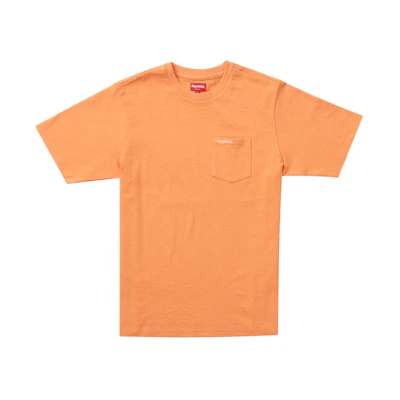 Supreme S/S Pocket Tee (SS22) 'Peach'
