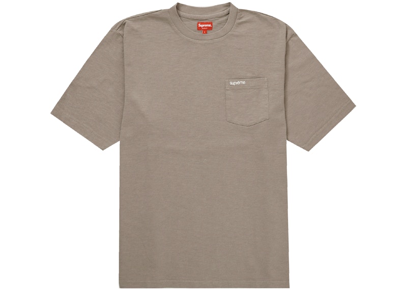 Buy Supreme Handstyle Tee Natural - Novelship