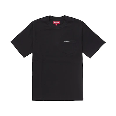 Supreme S/S Pocket Tee (SS25) Black