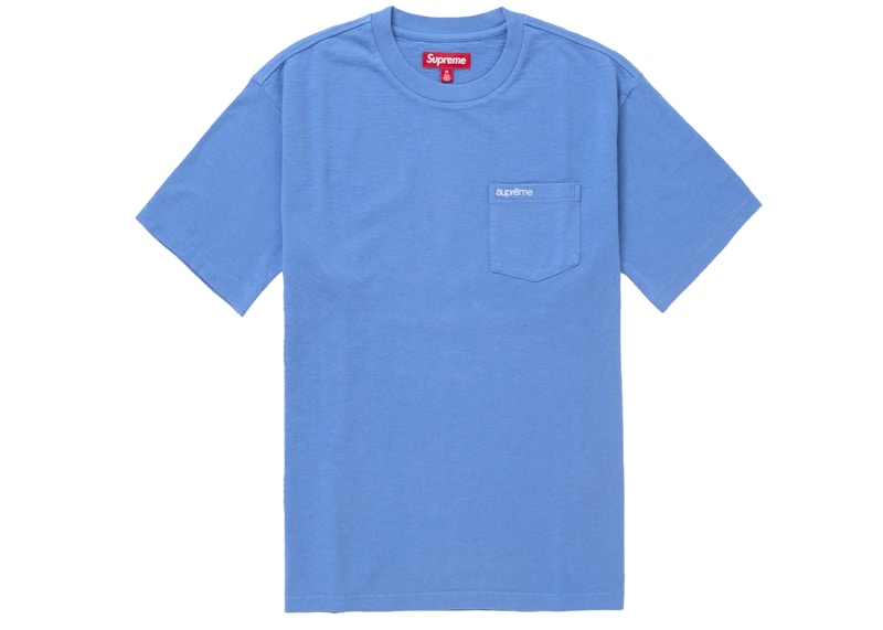 Supreme S/S Pocket Tee (SS25) Blue