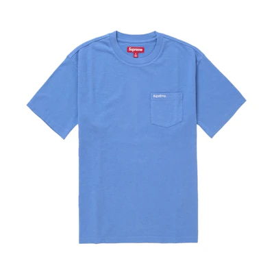 Supreme S/S Pocket Tee (SS25) Blue