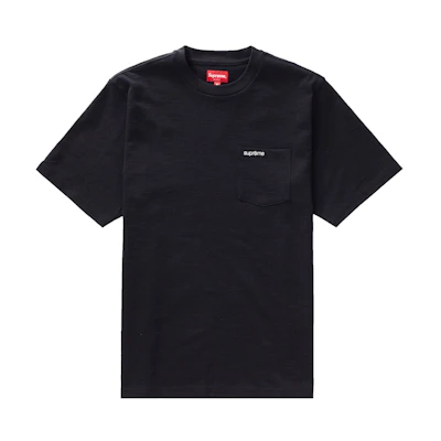Supreme S/S Pocket Tee Black (SS21)