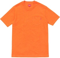 Supreme S/S Pocket Tee Heather Orange