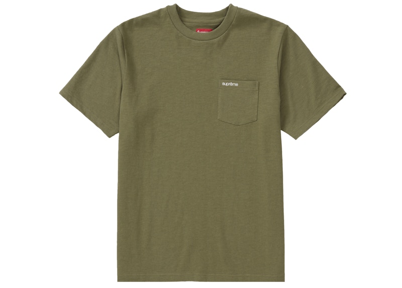 トップス supreme small box l/s tee olive camo Supreme 'Small Box L/S Tee'長袖Tシャツ スモールボックス