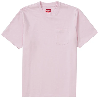 Supreme Baju Poket Lengan Pendek Light Pink (SS21) Buy Supreme Baju Poket Lengan Pendek Light Pink (SS21)