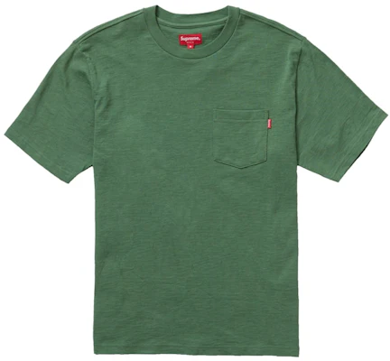 Supreme 短袖口袋T恤 橄榄绿 Buy Supreme 短袖口袋T恤 橄榄绿