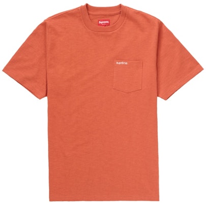Supreme Camiseta S/S con Bolsillo Rust (SS21) Buy Supreme Camiseta S/S con Bolsillo Rust (SS21)