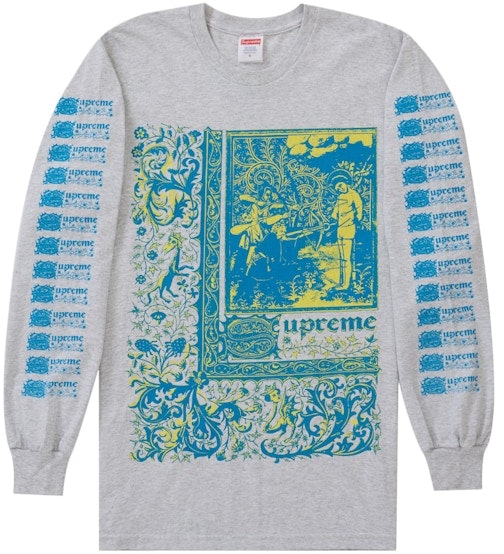 supreme-saint-sebastian-l-s-tee-ash-grey