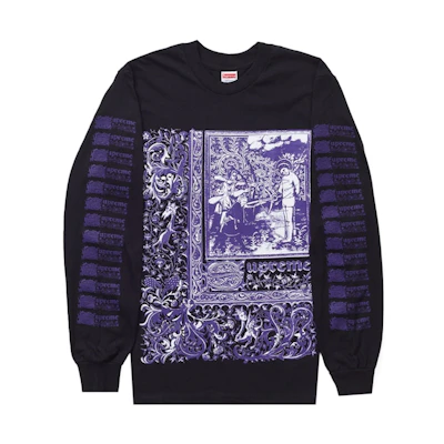 Supreme Saint Sebastian L/S Tee Black
