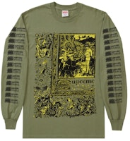 Supreme Saint Sebastian L/S Tee Olive Supreme Saint Sebastian L/S Tee Olive