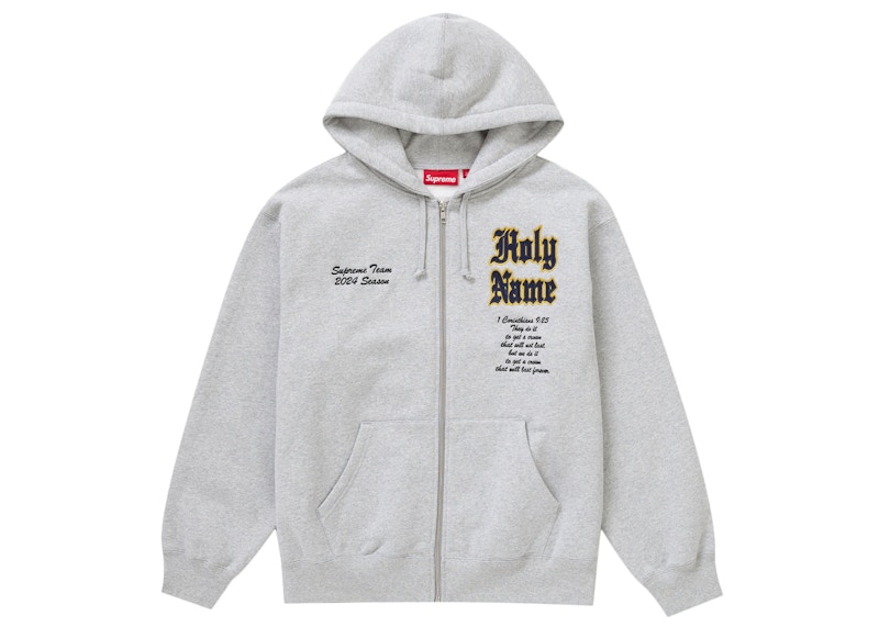 Buy Supreme GOODENOUGH Zip Up Hooded Sweater Black - Novelship