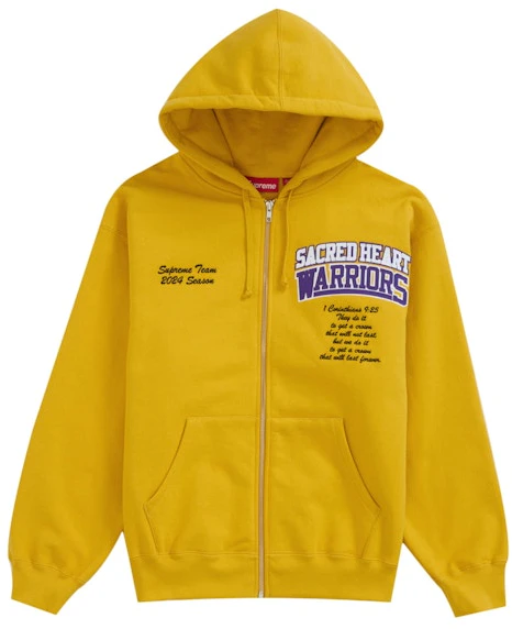 supreme-salvation-zip-up-hooded-sweatshirt-yellow