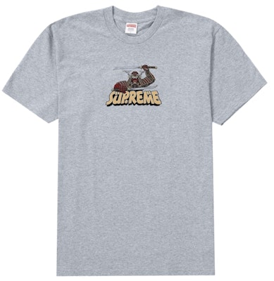 Kaos Samurai Heather Grey Supreme Buy Kaos Samurai Heather Grey Supreme