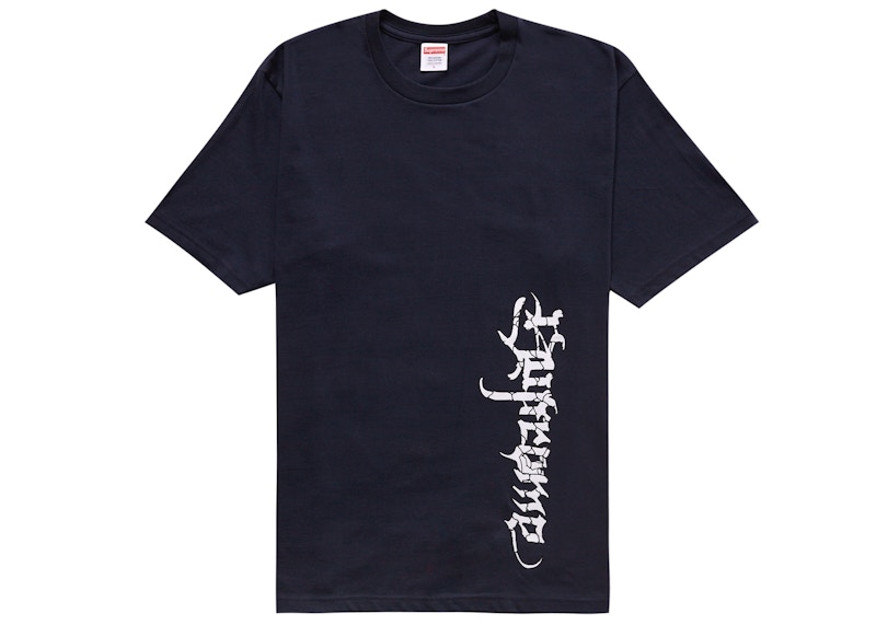 Supreme Satan Tee Navy 圖 2