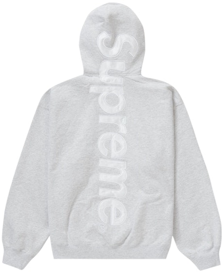 supreme-satin-applique-hooded-sweatshirt-fw-23-ash-grey