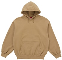 Supreme Satin Appliqué Hooded Sweatshirt (FW25) Brown Supreme Satin Appliqué Hooded Sweatshirt (FW25) Brown