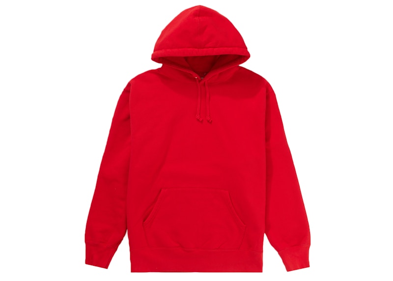 Order Supreme Satin Appliqué Hoodie Merah