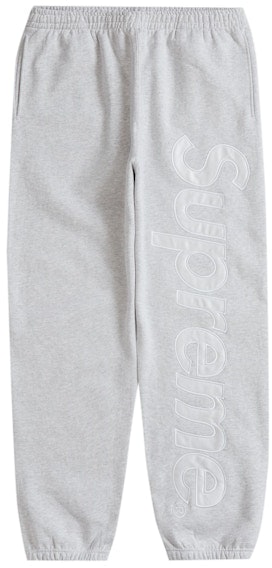 supreme-satin-applique-sweatpant-fw-23-ash-grey