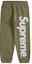 Buy Supreme Satin Appliqué Sweatpant (FW23) Light Olive