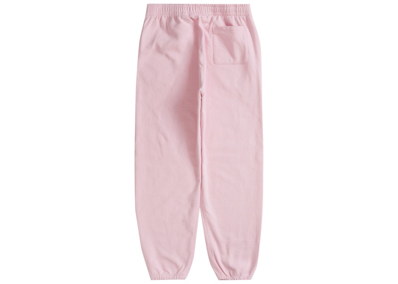 Order Supreme Pantalón Deportivo Satinado Appliqué (FW23) Rosa Claro