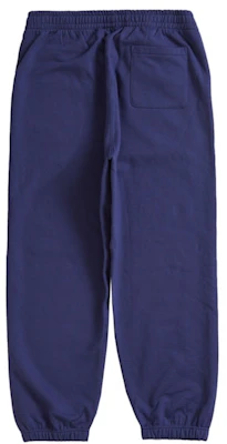 Supreme缎面贴花休闲裤 (FW23) 水洗海军蓝 Order Supreme缎面贴花休闲裤 (FW23) 水洗海军蓝