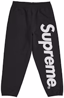 Supreme Satin Appliqué Sweatpant (FW25) Black Supreme Satin Appliqué Sweatpant (FW25) Black