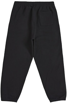 Supreme Satin Appliqué Sweatpant (FW25) Black Order Supreme Satin Appliqué Sweatpant (FW25) Black