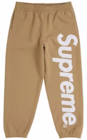 Supreme Satin Appliqué Sweatpant (FW25) Brown