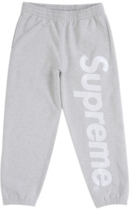Supreme 緞面貼布運動褲 (FW25) 淺灰 Buy Supreme 緞面貼布運動褲 (FW25) 淺灰
