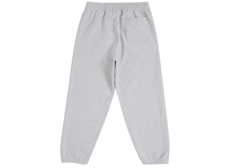 Order シュプリーム サテン アップリケ スウェットパンツ (FW25) ヘザーグレー