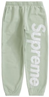 Supreme Satin Appliqué Sweatpant Mint