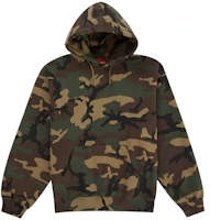 Supreme Satin Applique Hooded Sweatshirt (SS26) Woodland Camo Supreme Satin Applique Hooded Sweatshirt (SS26) Woodland Camo