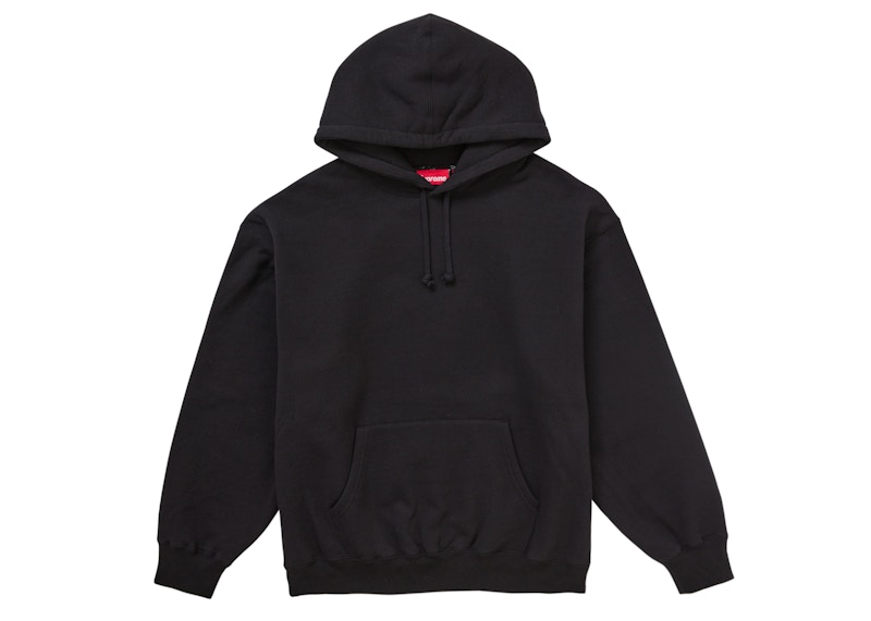 Order Sudadera con Capucha Supreme Satin Applique FW24 Negra.