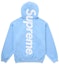 Buy Sudadera con Capucha Supreme Satin Applique FW24 Azul Claro.