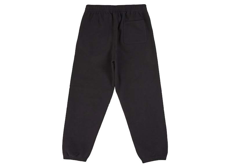 Order Seluar Supreme Satin Applique (SS26) Hitam.