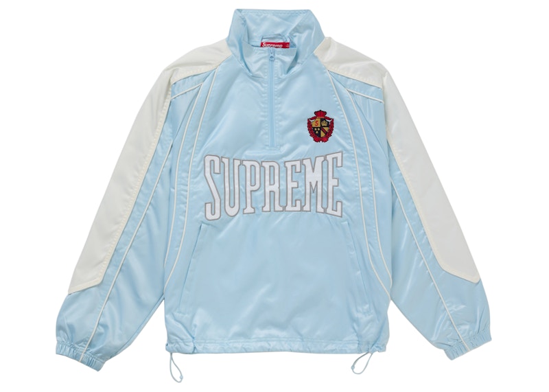 Supreme Satin Piping Pullover Light Blue