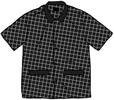 Supreme Satin Pyjama Set Black Supreme Satin Pyjama Set Black