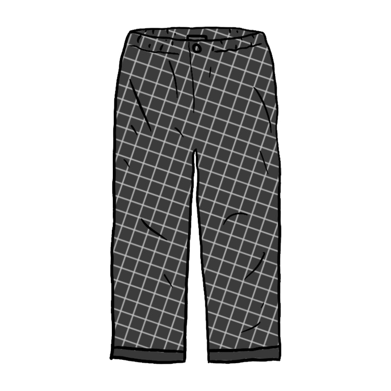 Order Supreme 黑色缎面睡衣套装