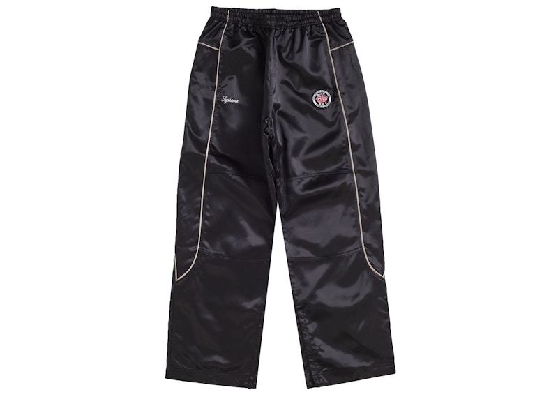 Supreme Satin Track Pant Black