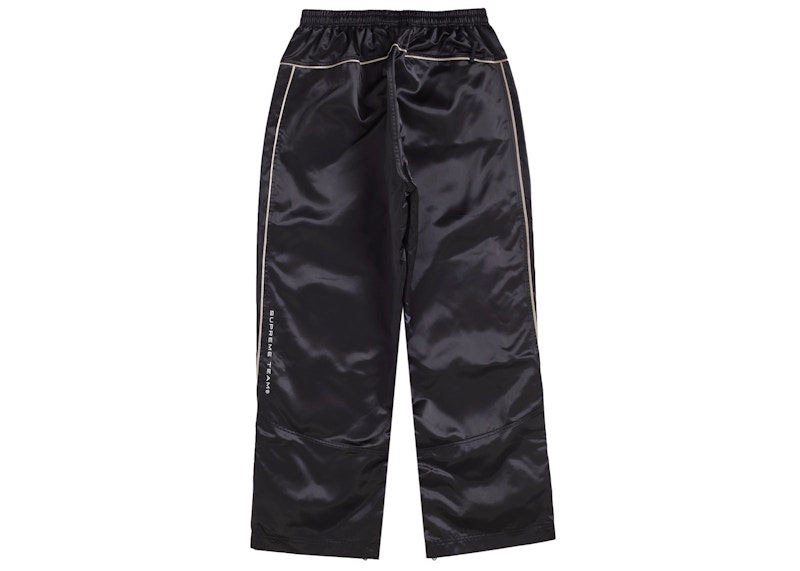 Supreme Satin Track Pant Black 圖 2