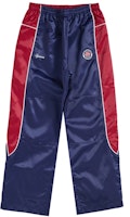 Supreme Satin Track Pant Navy