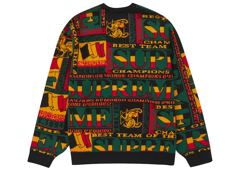 Order シュプリーム スカーフセーター (黒)
