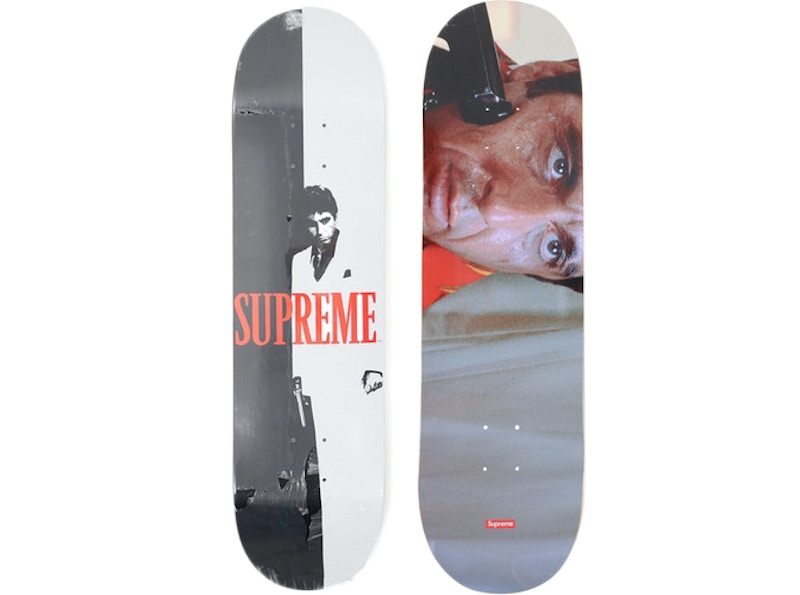 Supreme Scarface Shower &amp; Split Skateboard Deck Multi Set